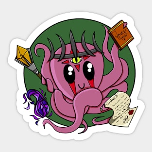 Octopus Warlock - Dungeons and Dragons Sticker